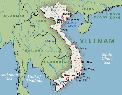 vietnam ho chi minh city map